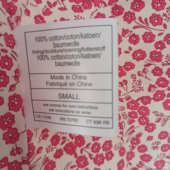 Vintage Laura Ashley Midi Rain Coat Jacket Floral Lining - Picture 9 of 10